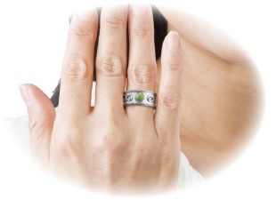 コスモグリーン指輪使用イメージ