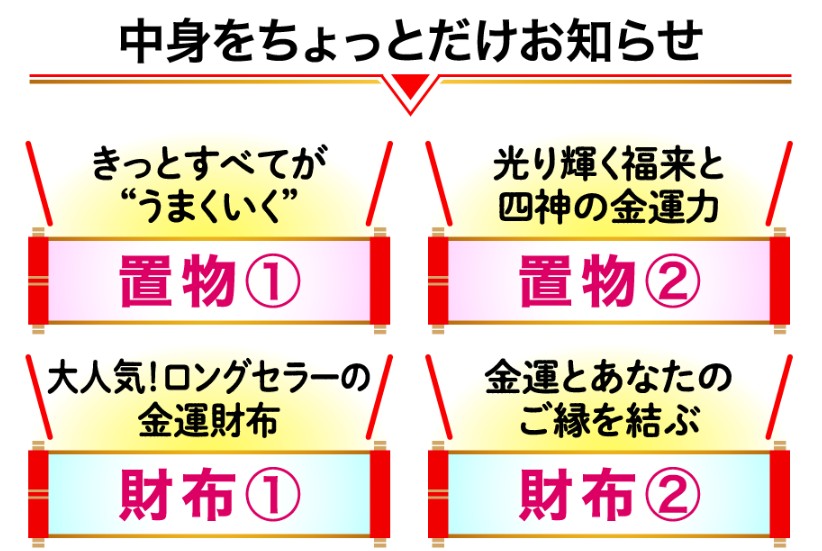 春の開運福福セット（30,000円）の中身1