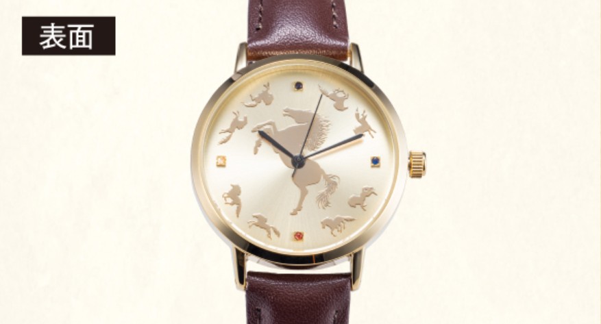 萬事馬九行久時計の表面