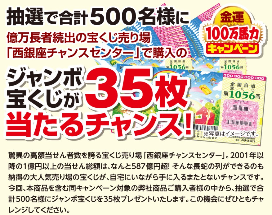 金運100万馬力キャンペーン