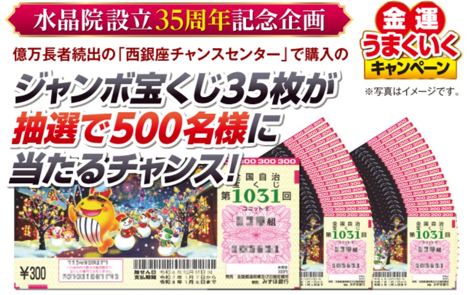 金運うまくいくキャンペーン